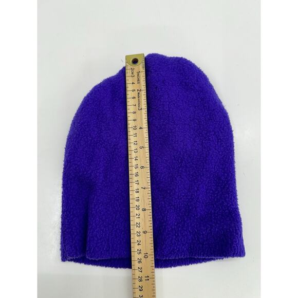 Turtle Fur Childrens Hat Purple Fleece Winter Pull On Beanie Vintage - Picture 5 of 7
